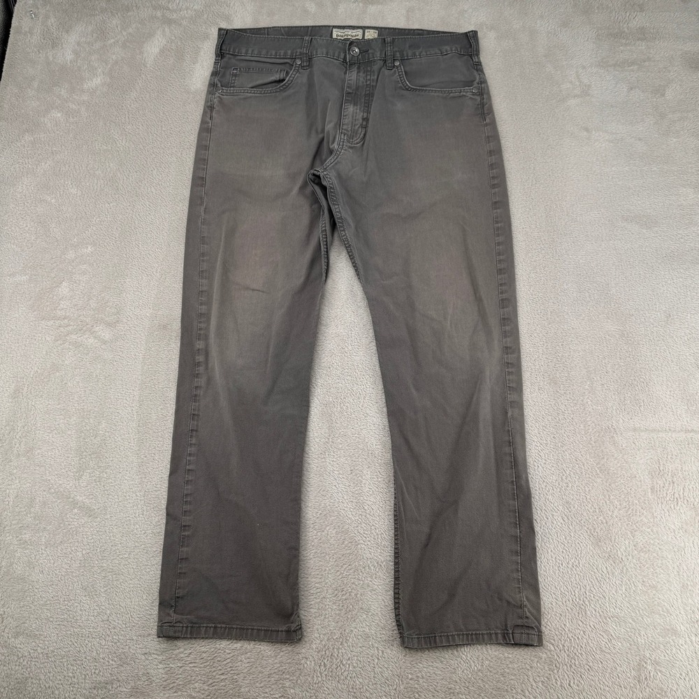 Patagonia Iron Clad Organic Cotton‎ Straight Jeans Mens 36x30 Gray Stretch Work
